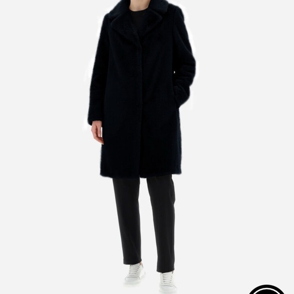 Teddy Fleece Soft Faux Fir Jacket/Long Sweater - Picture 4 of 8